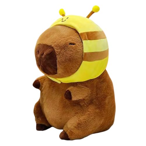 Ocuuer Nette Capybara Plush Toy, Capybara Teddy, weiche, gefüllte Tierpuppe, realistische Kawaii Capybara Plushie, for Kinder und Erwachsene, Home Dekoration und Umarmung von Ocuuer