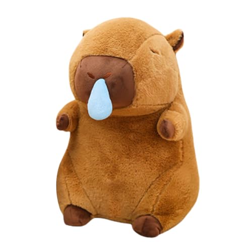 Ocuuer Nette Capybara Plush Toy, Capybara Teddy, weiche, gefüllte Tierpuppe, realistische Kawaii Capybara Plushie, for Kinder und Erwachsene, Home Dekoration und Umarmung von Ocuuer