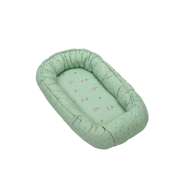 odenwälder BabyNest® Jersey TwoFriends greenery von Odenwälder Babynest