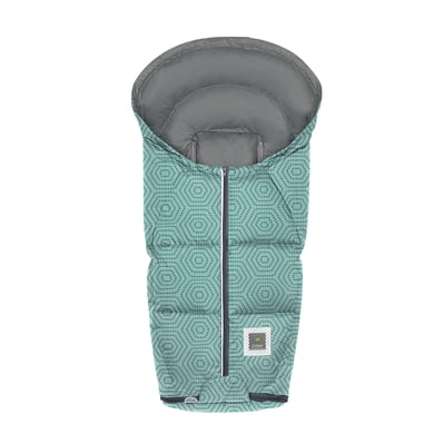 odenwälder Fußsack Donny Lux cosy green von Odenwälder Babynest