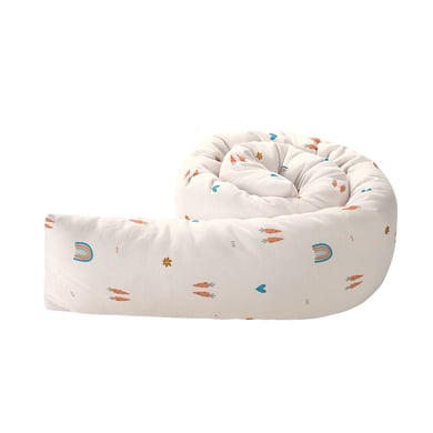 odenwälder Nest®chen-Rolle Jersey Rainbow ecru von Odenwälder Babynest