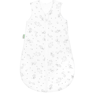 ODENWÄLDER Jersey-Sommerschlafsack animal farm white von Odenwälder Babynest