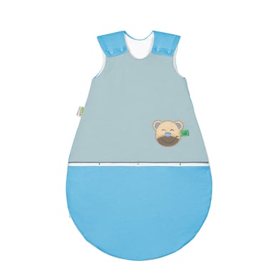 Odenwälder Jersey-Schlafsack mucki AIR color-blocking sky blue von Odenwälder Babynest