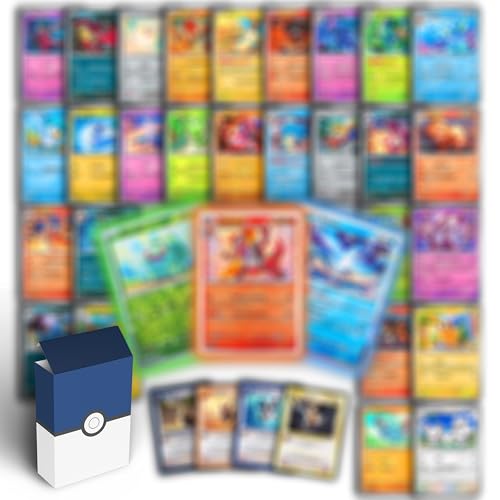 Odisey 50 Original Pokemon Karten Deutsch mit 3 Holo oder Reverse Holo | Pokemon Karten Set mit 1 seltenen Rare Karte oder einer Glumanda-, Evoli- oder Pikachu-Karte | Pokemon Karten für Pokemon Spiel von Odisey