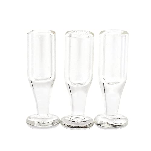 Odoria 1/12 Miniatur Sektgläser 3 Stück Puppenhaus Zubehör Dekoration Odoria 1/12 Miniatur Sektgläser 3 Stück Puppenhaus Zubehör Dekoration von Odoria