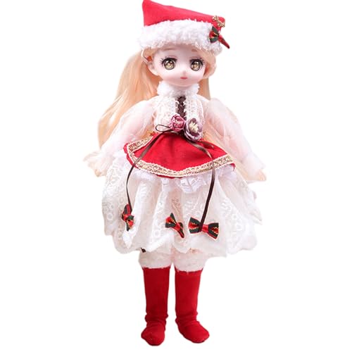 Odoukey 12 Zoll Anime Ball Jointed Puppe, süß mit Kleiderschuhen Perücke Haare Gesichts Make -up -Augen, Weihnachtsgeburtstagsspielzeug für 8+ Jahre alt Odoukey 12 Zoll Anime Ball Jointed Puppe, süß mit Kleiderschuhen Perücke Haare Gesichts Make -up -Augen, Weihnachtsgeburtstagsspielzeug für 8+ Jahre alt von Odoukey