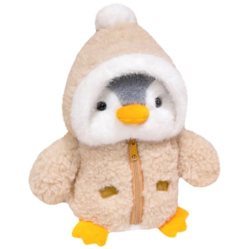 Odoukey 9, 8 -Zoll -Pinguin -Tier, kleine süße weiche Pinguin -Plüschspielzeug mit verschwommener Kapuzenjacke, Weihnachtsgefüllte Tiere für Jungen Mädchen Geburtstag Odoukey 9, 8 -Zoll -Pinguin -Tier, kleine süße weiche Pinguin -Plüschspielzeug mit verschwommener Kapuzenjacke, Weihnachtsgefüllte Tiere für Jungen Mädchen Geburtstag von Odoukey
