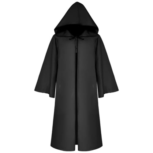 Odziezet Kinder Umhang Karneval Cosplay Jungen Kostüm Halloween Cape Mit Kapuzen 4-13 Jahre alt von Odziezet