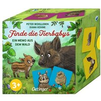 Finde die Tierbabys. Ein Memo aus dem Wald für Kinder ab 3 Jahren von Oetinger