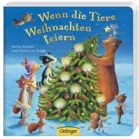 OETINGER 978-3-7891-7040-9 Wenn die Tiere Weihnachten feiern von Oetinger