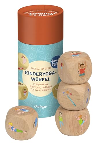 Oetinger, FamilyFlow Kinderyoga-Würfel, Entspannung, Bewegung und Spaß für zwischendurch von Oetinger