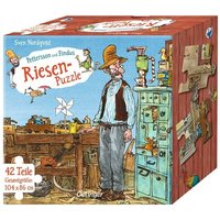Pettersson und Findus. Riesen-Puzzle. Petterssons Tischlerschuppen. 42 Teile, Gesamtgröße 104 x 86 cm Pettersson und Findus. Riesen-Puzzle. Petterssons Tischlerschuppen. 42 Teile, Gesamtgröße 104 x 86 cm von Oetinger