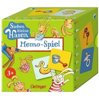 Sieben kleine Hasen. Memo-Spiel von Oetinger