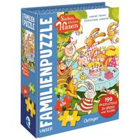 Sieben kleine Hasen. Unser Familien-Puzzle von Oetinger