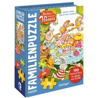 Sieben kleine Hasen. Unser Familien-Puzzle Sieben kleine Hasen. Unser Familien-Puzzle von Oetinger