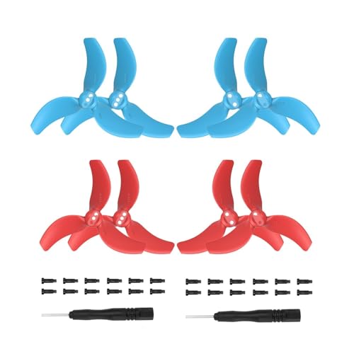 Oeudire 4pairs Avata 2 Prop 3032S Propellers for Avata 2 Drone(Red+Blue) von Oeudire