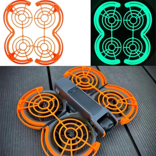 Oeudire AVATA 2 Propeller Guard Protector, Prop Bumper Anti-Collision Protective Cover Frame for Avata 2 Accessories(Luminous) von Oeudire