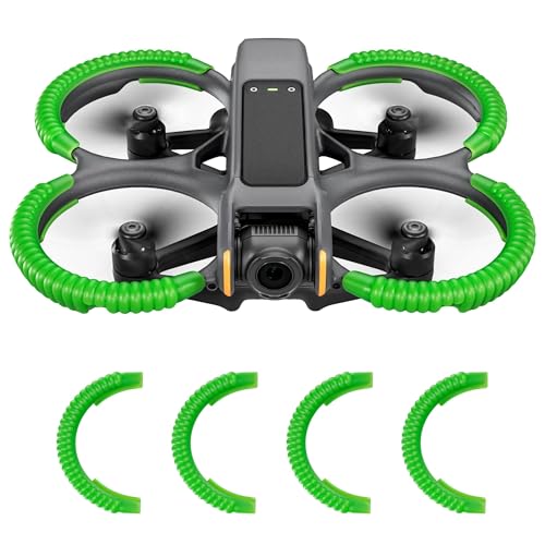 Oeudire Avata 2 Propeller Guard Protector for Avata 2 Drone Protective Bumper Anti-Collision Shockproof Prop Protector for Avata 2 Fly More Combo Accessories(Green) von Oeudire