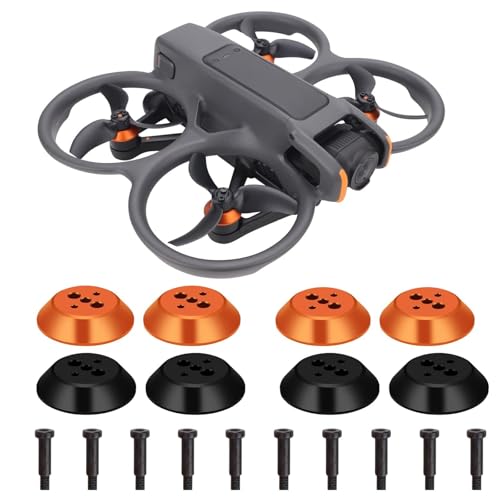 Oeudire Drone Motor Protective Cover Cap Protector Drone Accessories for Avata 2 Motor(Orange) von Oeudire