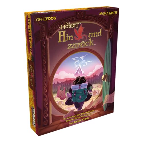 Office Dog Asmodee, Hobbit Hin und zurück, Familienspiel, 30 Minuten, für 1/4 Spieler ab 10+ Jahren, Spiel in Deutsch Office Dog Asmodee, Hobbit Hin und zurück, Familienspiel, 30 Minuten, für 1/4 Spieler ab 10+ Jahren, Spiel in Deutsch von Office Dog