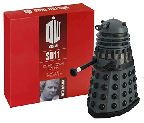 Official Licensed Merchandise Doctor Who Figur Collection Death Zone Dalek From The Five Doctors, handbemalt, Maßstab 1:16, Sammlerbox #SD11 von Official Licensed Merchandise