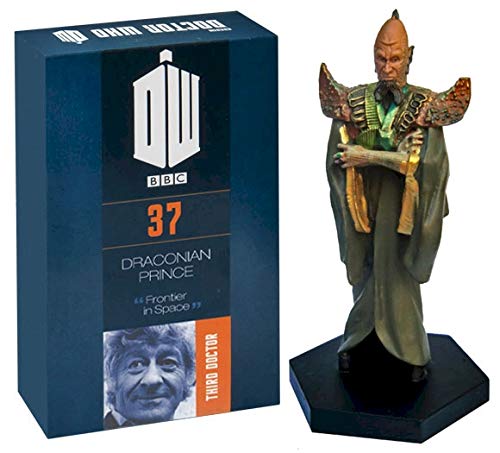 Official Licensed Merchandise Doctor Who Figur Collection Draconian Prinz handbemalt im Maßstab 1:21 Sammler Box Modellfigur #37 von Official Licensed Merchandise