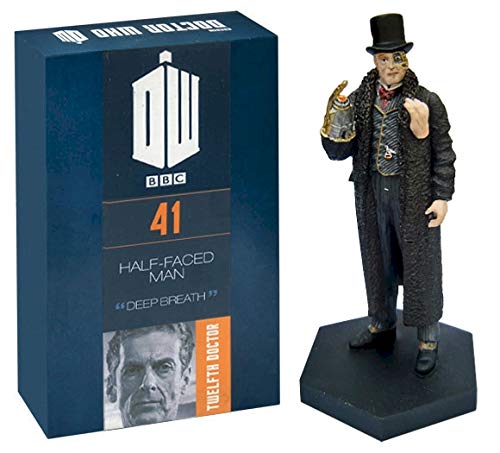 Official Licensed Merchandise Doctor Who Figur Collection Halbgesichtsmänner, handbemalt, Maßstab 1:21, Sammlerbox #41 von Official Licensed Merchandise