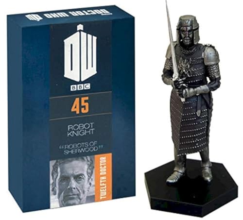 Official Licensed Merchandise Doctor Who Figur Roboter Ritter handbemalt im Maßstab 1:21 Sammler Box Modellfigur #45 von Official Licensed Merchandise