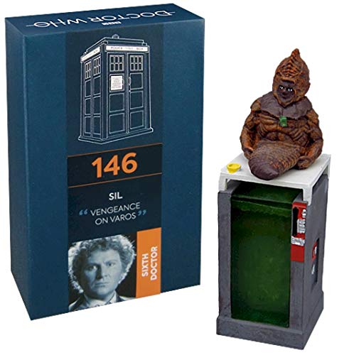 Official Licensed Merchandise Doctor Who Figur Sil handbemalt im Maßstab 1:21 Sammlerbox Modellfigur #146 von Official Licensed Merchandise