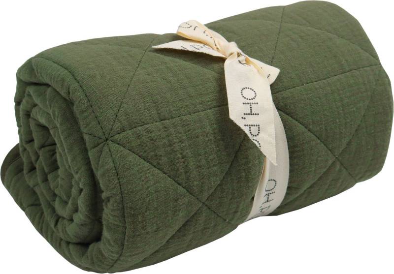 Oh, Poppy! Alba Gesteppte Decke, Forest Green von Oh, Poppy!