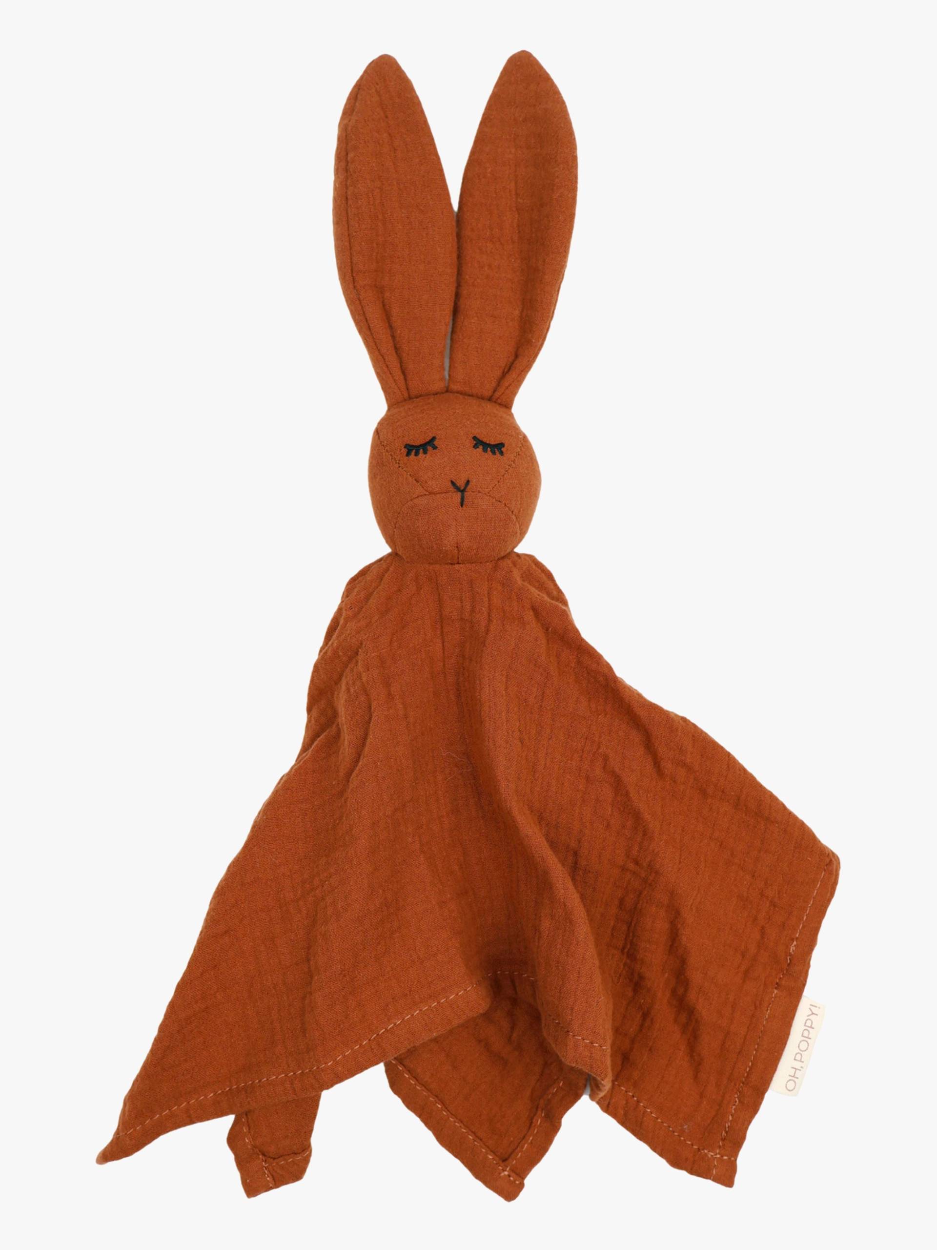 Oh, Poppy! Leia Kaninchen Schmusetuch Musselin, Warm Rust Oh, Poppy! Leia Kaninchen Schmusetuch Musselin, Warm Rust von Oh, Poppy!