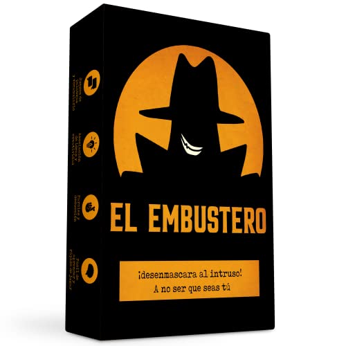 Oh Happy Games EL Embustero - ¿Conseguirás desenmascararlo? ¡Faroles, creatividad, juegos de palabras y sospechas! Juego de mesa - Juego de cartas - Juego Familiar - Adultos y Chicos von Oh Happy Games