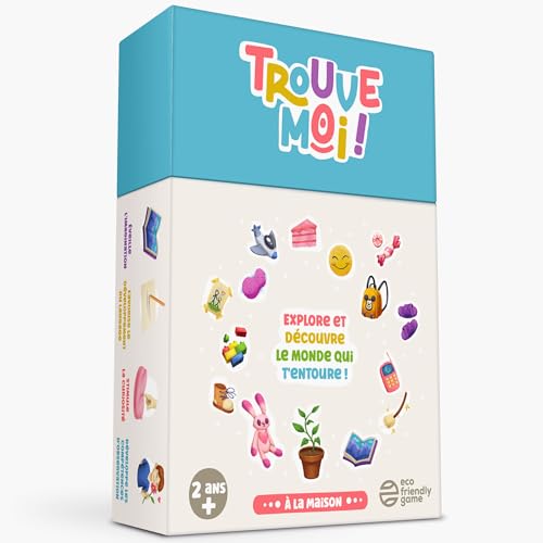 Oh Happy Games - Finde mich! Das Kartenspiel Lern- und Spielkartenspiel, von den Eltern zugelassen – für Kinder von 2 bis 6 Jahren – Lernspiel, Brettspiel für Kinder, Montessori Spiel, Geschenk für Oh Happy Games - Finde mich! Das Kartenspiel Lern- und Spielkartenspiel, von den Eltern zugelassen – für Kinder von 2 bis 6 Jahren – Lernspiel, Brettspiel für Kinder, Montessori Spiel, Geschenk für von Oh Happy Games