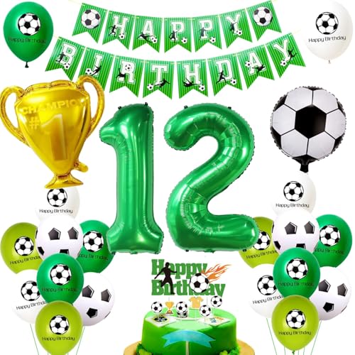 Fußball Luftballon 12 Geburtstag Deko Grün 12 jahre Junge Geburtstagsdeko 12 Jung Ballon 12. Geburtstag Fußball Kuchendeko 12 Geburtstag Junge Cake Topper 12 Kindergeburtstag Fußball Party Deko Fußball Luftballon 12 Geburtstag Deko Grün 12 jahre Junge Geburtstagsdeko 12 Jung Ballon 12. Geburtstag Fußball Kuchendeko 12 Geburtstag Junge Cake Topper 12 Kindergeburtstag Fußball Party Deko von Ohaoduo