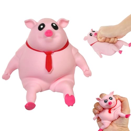 Schweine Quetschspielzeug, Kreatives Dekompressions Piggy, Squishy Squeeze Spielzeug, Stressspielzeug Schwein, Stress Schwein, Anti Stress Schwein Für Erwachsene Und Kinder von Ohh-nanjoo