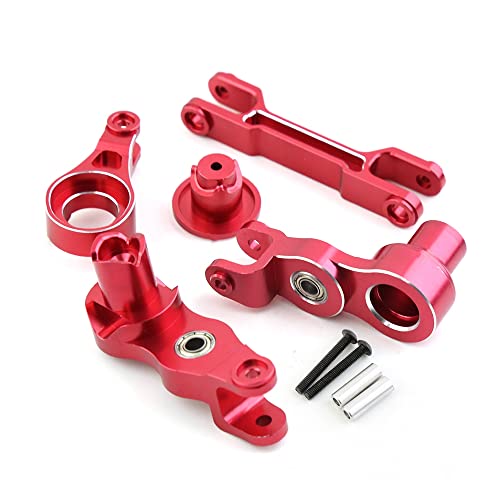 Oikabio Lenkung Hebel Aus Aluminium Legierung Bellcrank für 1/5 Xmaxx 6S 8S RC Upgrade ZubehöR Teile, Rot von Oikabio