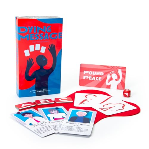 Oink Games Dying Message Kartenspiel, Abzug, Mystery-Partyspiel, 2–8 Spieler, ab 12 Jahren, 20 Minuten Spielzeit, entworfen von Fumiko Shimizu Oink Games Dying Message Kartenspiel, Abzug, Mystery-Partyspiel, 2–8 Spieler, ab 12 Jahren, 20 Minuten Spielzeit, entworfen von Fumiko Shimizu von Oink Games