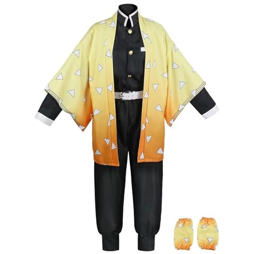 Oispvpes Anime Kostüm Mitsuri Tanjirou Cosplay Nezuko Shinobu Zenitsu Giyuu Halloween Outfit Erwachsene von Oispvpes