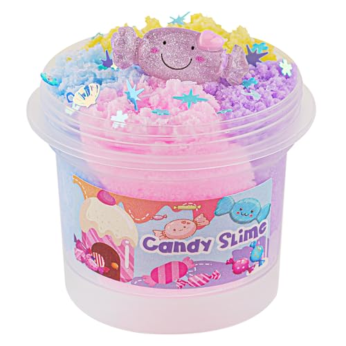 Rainbow Cloud Slime, Schleim-Partygeschenke für Mädchen und Jungen im Alter von 8–12 Jahren, Sensorisches Schleim Spielzeug, Weihnachts-, Geburtstags- und Hallowmas-Geschenk für Kinder von Okaybee