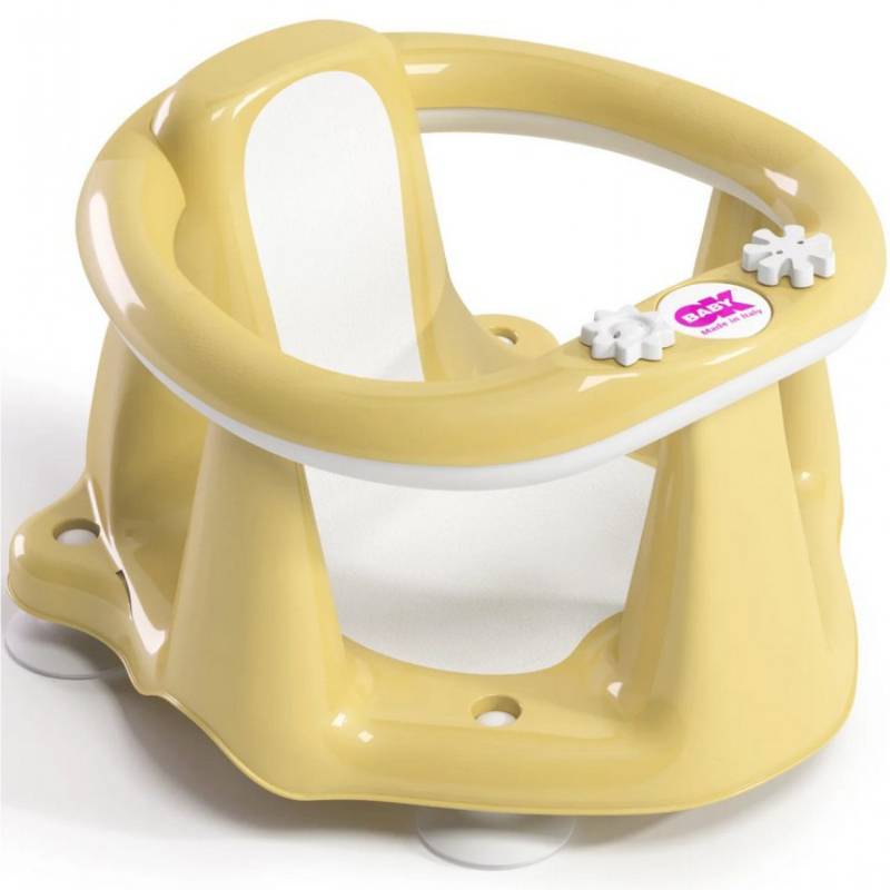 Seduta per Bagnetto Okbaby Flipper Evolution Giallo von Okbaby