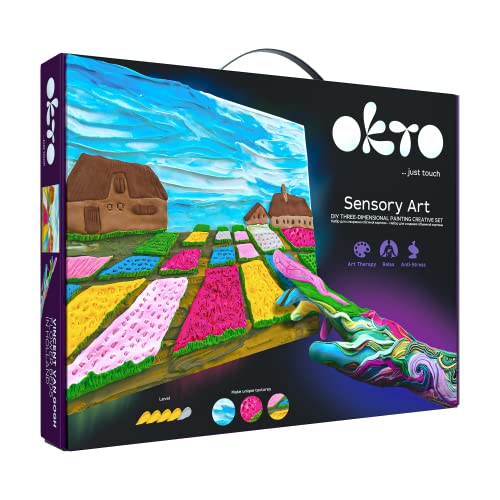 Oktoclay 10001 Flower Beds in Holland Foam Farben Set Schaumstoff, Mehrfarbig, one Size von OKTO