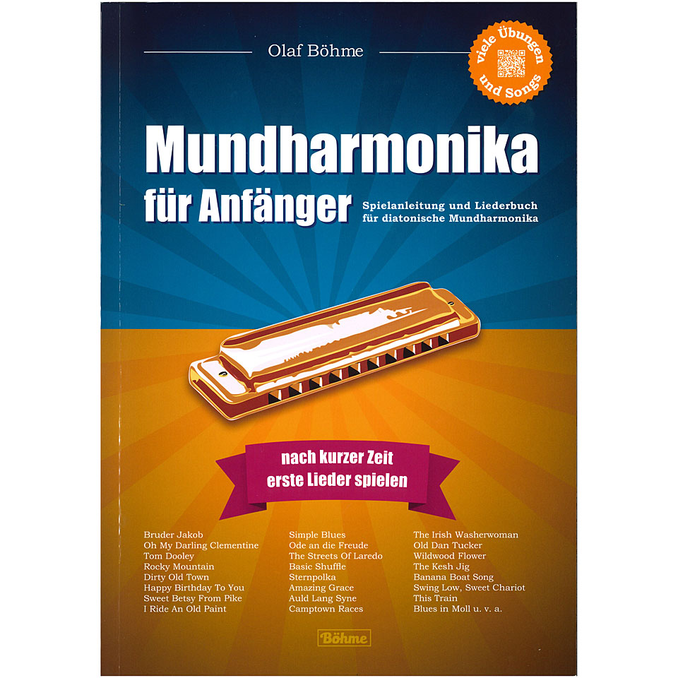 Olaf Böhme Verlag Mundharmonika für Anfänger Lehrbuch von Olaf Böhme Verlag