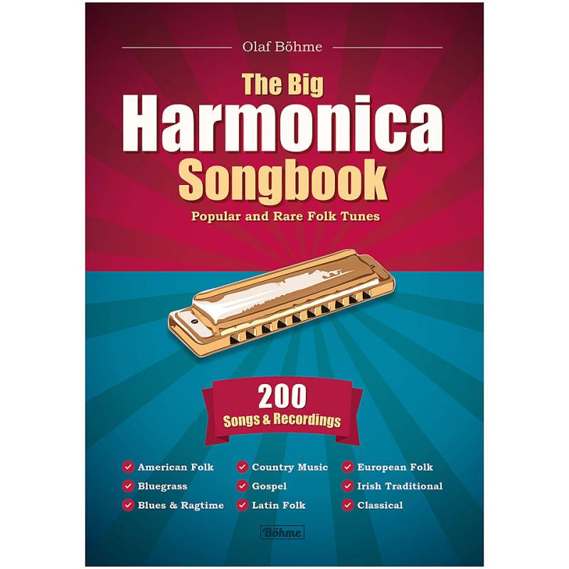 Olaf Böhme Verlag The Big Harmonica Songbook - Popular and Rare Folk von Olaf Böhme Verlag