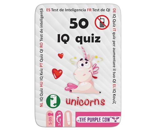 Old Teddys / The Purple Cow 3378-50 IQ Quiz Einhörner, Reisespiel über 5 Jahre Old Teddys / The Purple Cow 3378-50 IQ Quiz Einhörner, Reisespiel über 5 Jahre von Old Teddys