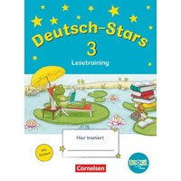 Deutsch-Stars - BOOKii-Ausgabe - 3. Schuljahr. Lesetraining - Übungsheft mit Lösungen von Oldenbourg Schulbuchverlag