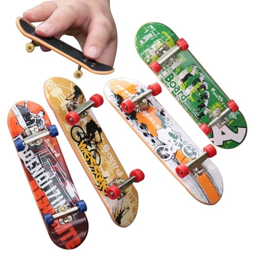 Oldmoom Finger -Skateboardspielzeug, Fingerspitzenbewegungsspielzeug | Buntes Finger -Snowboardspielzeug,Lustige Lehrspiele für frühe Bildung, Vorschulbildung für, Mädchen, Mädchen von Oldmoom