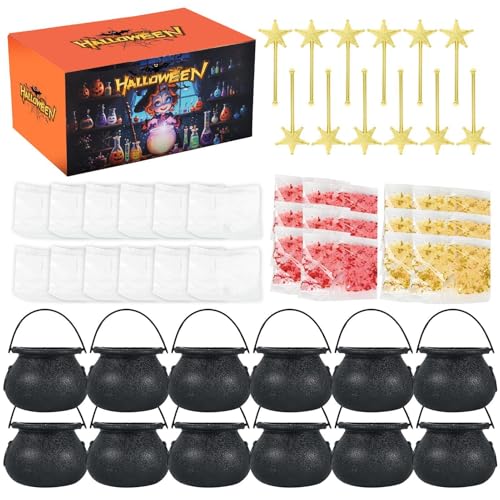 Oldmoom Halloween-Kesselspielzeug, Halloween-Kesselspielzeug | Spielzeug-Set für Hexensuppe – wissenschaftliches Spielset für Schneeausbruch-Vulkan, Set von Oldmoom