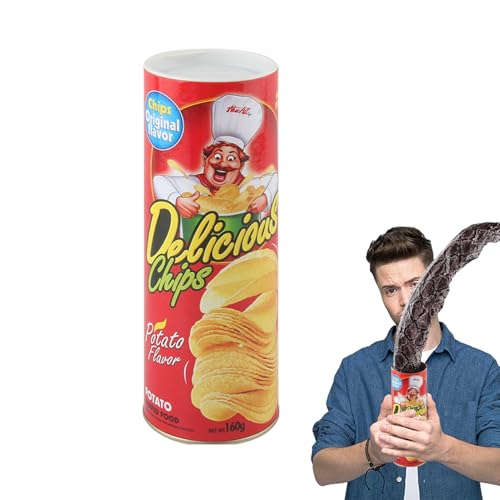Oldmoom Kartoffelchip-Schlangenstreich, Schlange in der Streich für Kinder, Kreative Kartoffelchip-Snacks können Streiche Spielen, Urkomische Halloween-Witzspielzeuge, Gag-Can-Streiche, springendes Oldmoom Kartoffelchip-Schlangenstreich, Schlange in der Streich für Kinder, Kreative Kartoffelchip-Snacks können Streiche Spielen, Urkomische Halloween-Witzspielzeuge, Gag-Can-Streiche, springendes von Oldmoom
