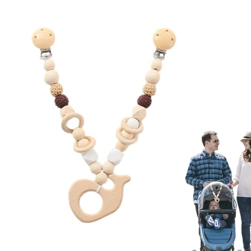 Oldmoom Kinderwagenspielzeug, Kinderwagen -Anhängerspielzeug - Chain Charm Toy für Kinderwagensitz,Niedliche Tierform Puschelzauber für Kleinkind, Mädchen, Kinder, Kinder von Oldmoom