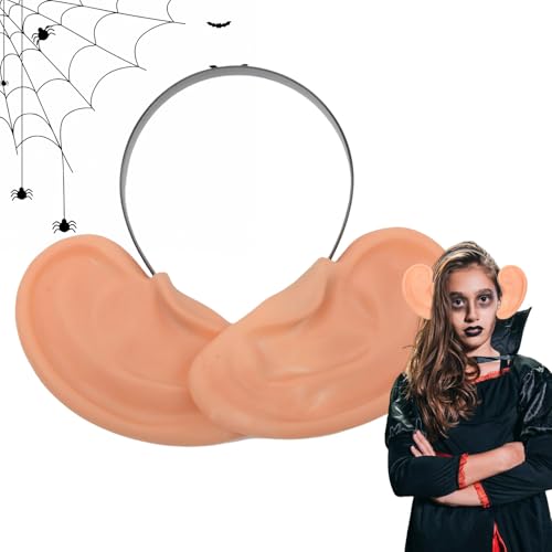 Oldmoom Ohren Stirnband - Lustige Comedy Ohren als Neuheit | Realistisches & Bequemes Kopfband für Theater, Schule, Halloween Kostümparty und Cosplay Fotos Oldmoom Ohren Stirnband - Lustige Comedy Ohren als Neuheit | Realistisches & Bequemes Kopfband für Theater, Schule, Halloween Kostümparty und Cosplay Fotos von Oldmoom